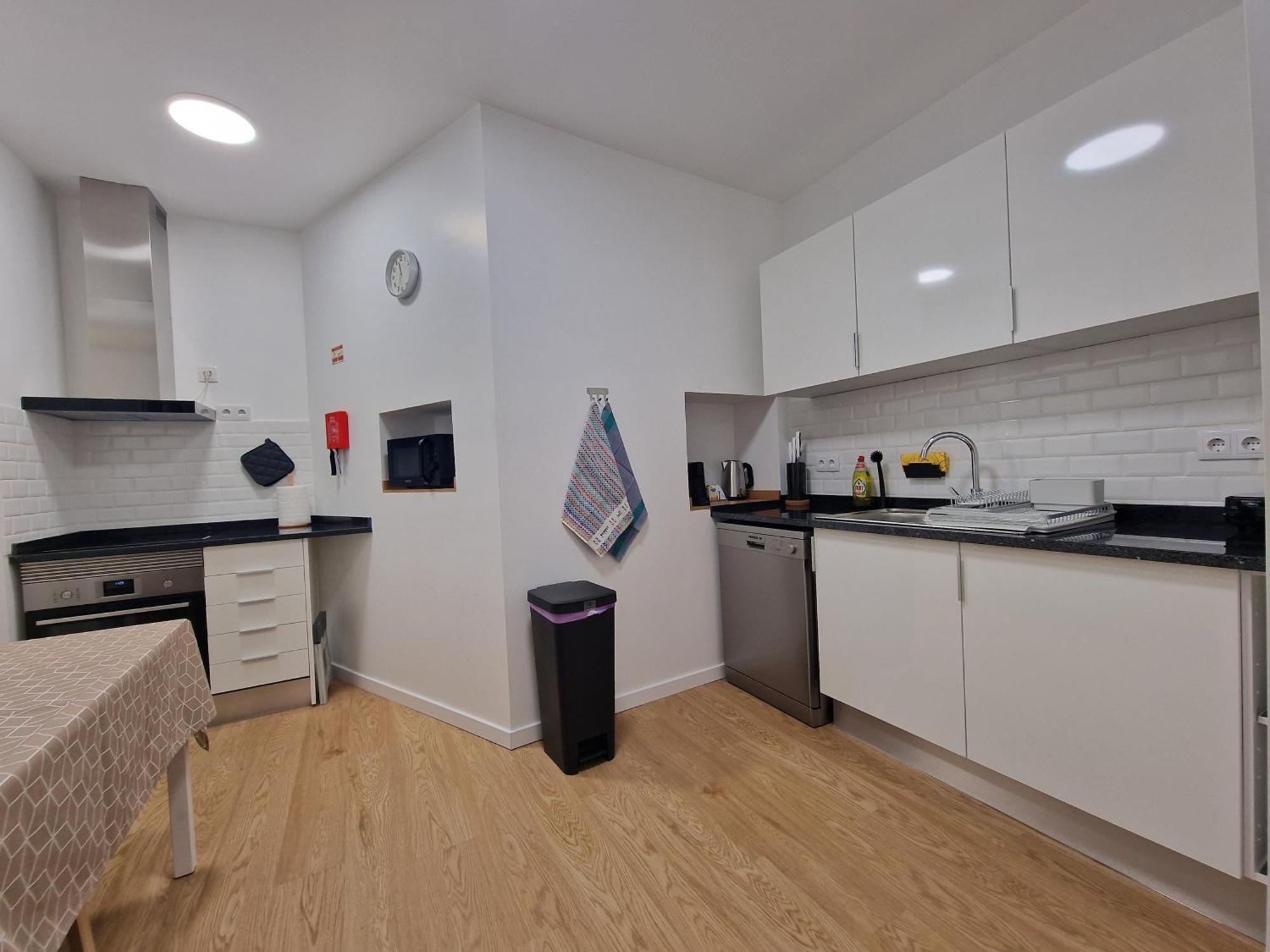 Apartment mit 3 Schlafzimmern und Balkon