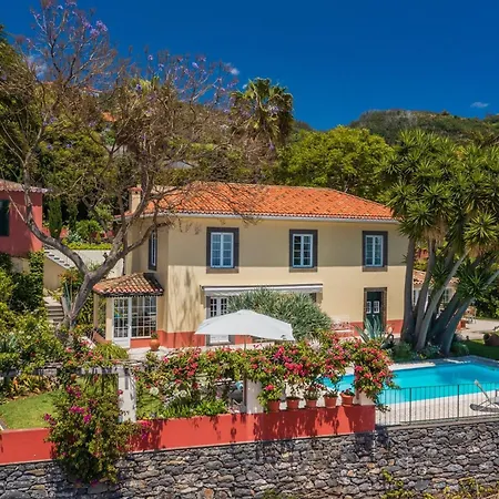 Magnificent Funchal Villa Quinta D'Alegria 4 Bedrooms Panoramic Sea View-3