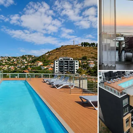 Madeira Mar - Seaview- Top Floor Apartment With Rooftop Pool-3