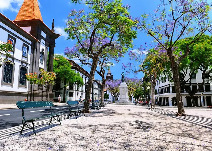 Stylish Apartment With Balcony And Amazing Views Over Funchal And The Sea